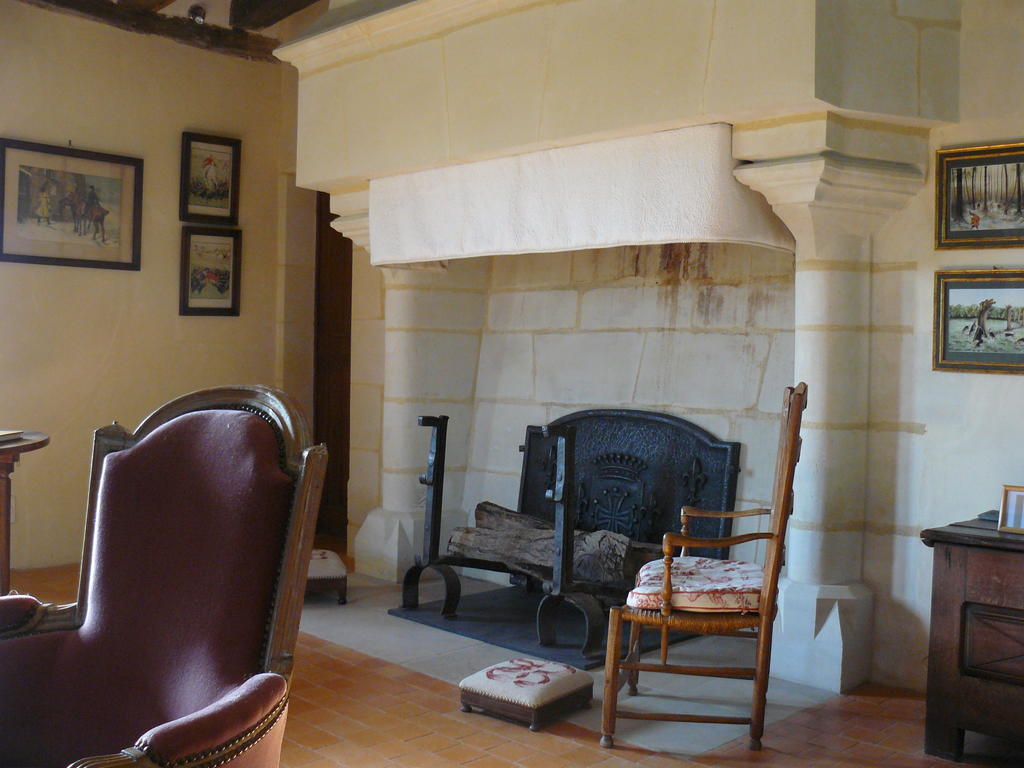 Bed and Breakfast Manoir Du Bois Noblet Louerre Camera foto