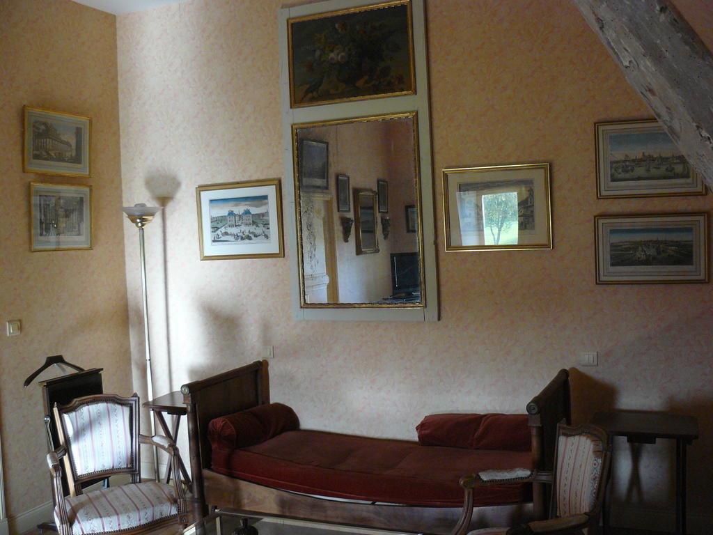 Bed and Breakfast Manoir Du Bois Noblet Louerre Esterno foto