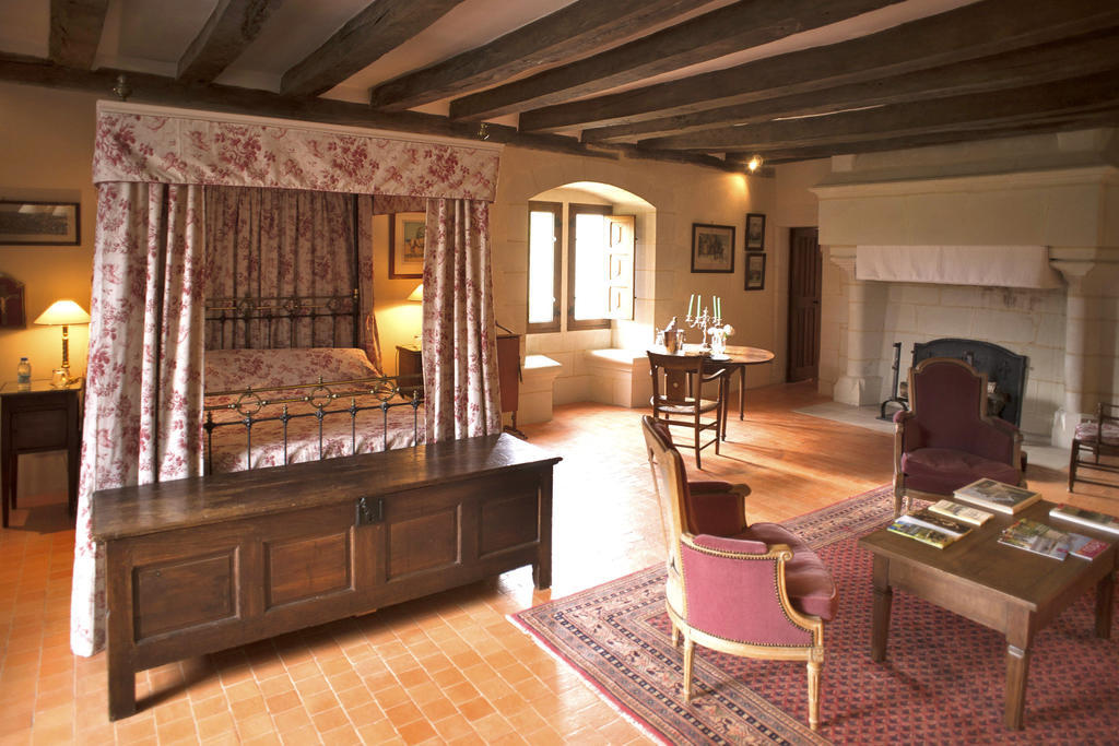 Bed and Breakfast Manoir Du Bois Noblet Louerre Camera foto