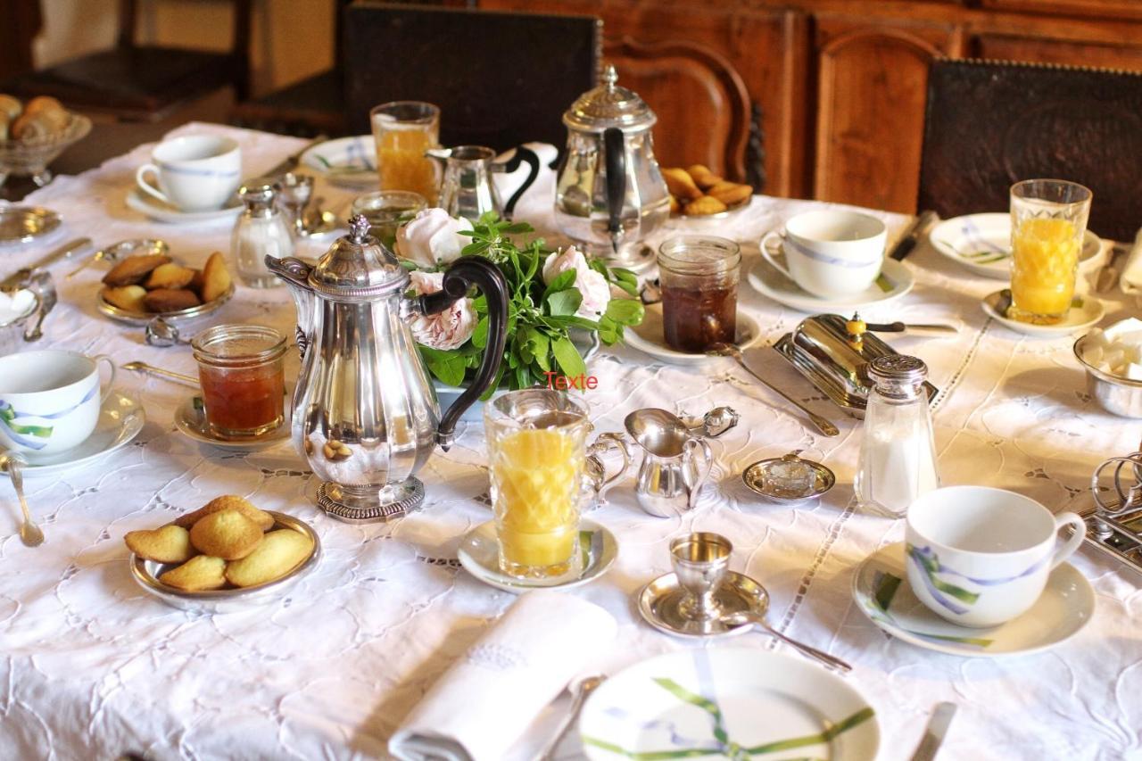Bed and Breakfast Manoir Du Bois Noblet Louerre Esterno foto