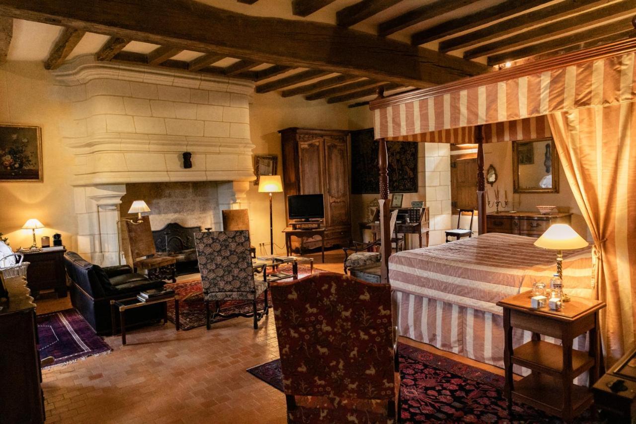 Bed and Breakfast Manoir Du Bois Noblet Louerre Esterno foto