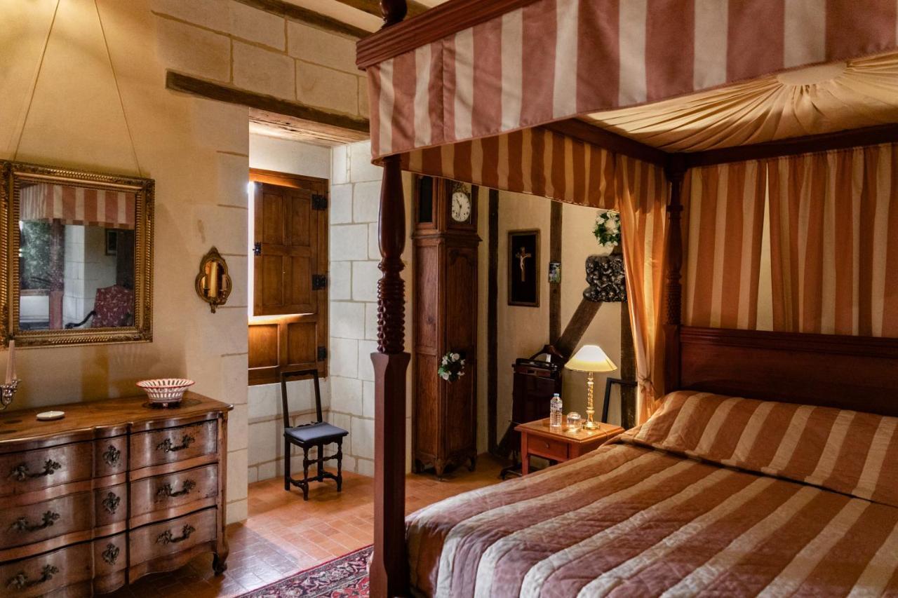 Bed and Breakfast Manoir Du Bois Noblet Louerre Esterno foto