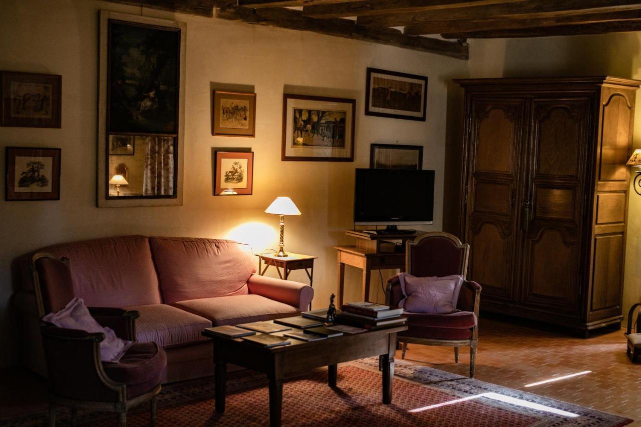 Bed and Breakfast Manoir Du Bois Noblet Louerre Esterno foto